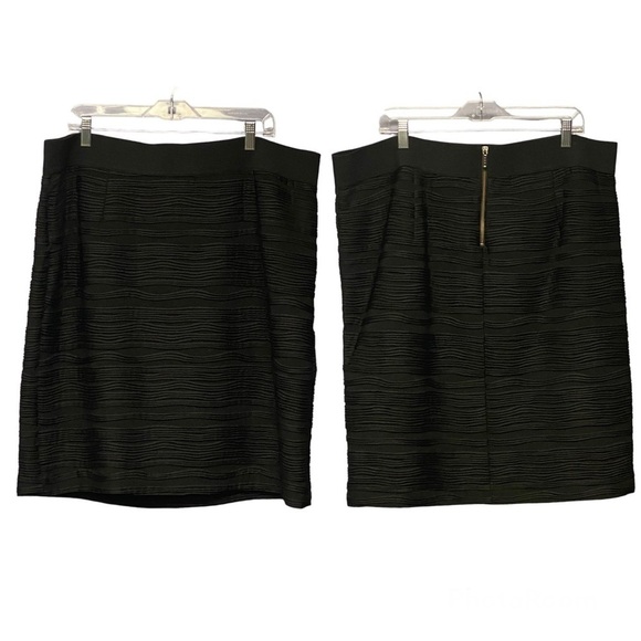 Alfani Womens black skirt stretch plus 20 - Picture 1 of 7